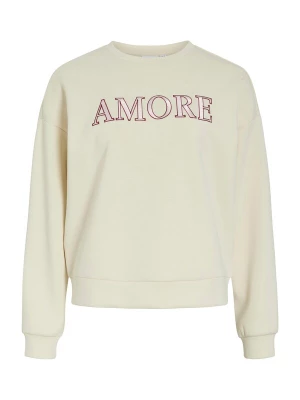 Foto van product VILA Sweatshirt 'VIReflect Love' crème / aubergine / rosé