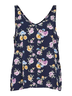 Foto van product VILA Top 'Lise' navy / oranje / rosa / wit