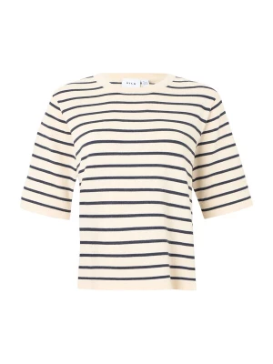 Foto van product VILA Trui 'VIMalu' crème / donkerblauw