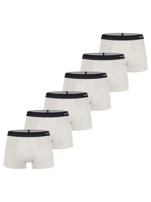 Foto van product VIP Boxershorts ' Premium Jersey Stretch ' lichtgrijs / grijs gemêleerd