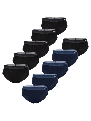 Foto van product VIP Slip ' Premium Jersey Stretch ' donkerblauw / zwart