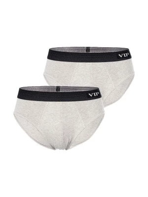 Foto van product VIP Slip ' Premium Jersey Stretch ' lichtgrijs / grijs gemêleerd