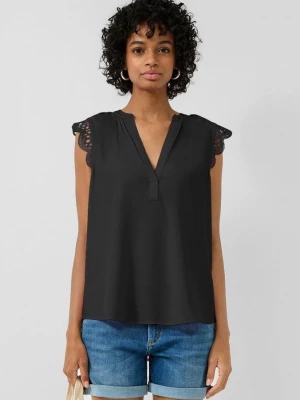 Foto van product Viscose blouse top QS zwart