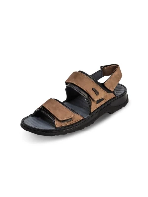 Foto van product VITAFORM Sandalen cognac / zwart gemêleerd