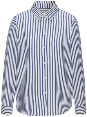 Foto van product VIVANCE Blouse blauw / wit