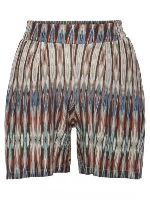 Foto van product VIVANCE Broek duifblauw / taupe / roestrood / zwart