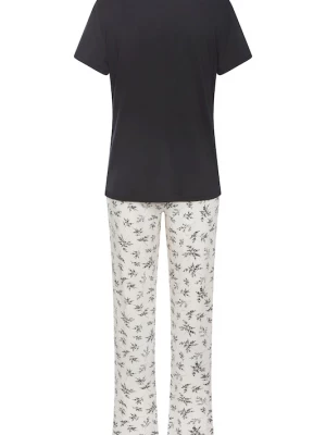 Foto van product VIVANCE Pyjama 'Dreams' zwart / wit