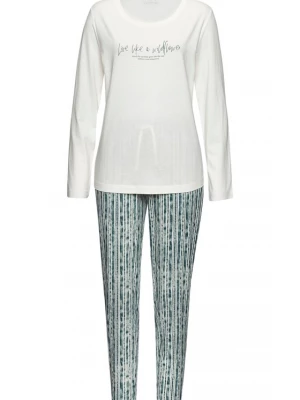 Foto van product VIVANCE Pyjama smaragd / wit