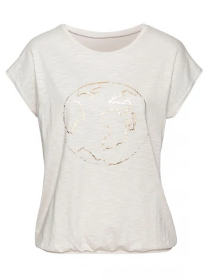 Foto van product VIVANCE Shirt beige gemêleerd / goud