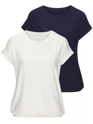 Foto van product VIVANCE Shirt blauw / offwhite