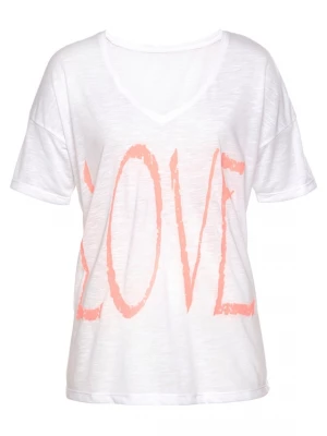 Foto van product VIVANCE Shirt neonoranje / wit