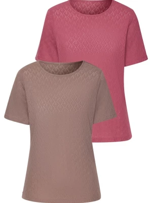 Foto van product VIVANCE Shirt taupe / bessen