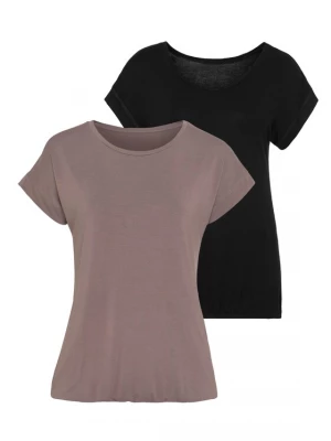 Foto van product VIVANCE Shirt taupe / zwart