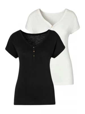 Foto van product VIVANCE Shirt zwart / wit