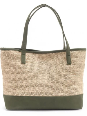 Foto van product VIVANCE Shopper beige / groen