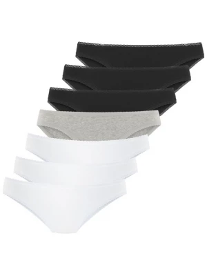 Foto van product VIVANCE Slip grijs gemêleerd / zwart / wit