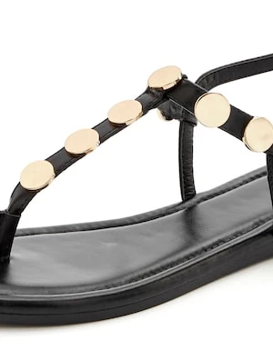 Foto van product VIVANCE Teenslipper goud / zwart