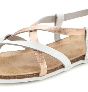 Foto van product VIVANCE Teenslipper rose-goud / wit