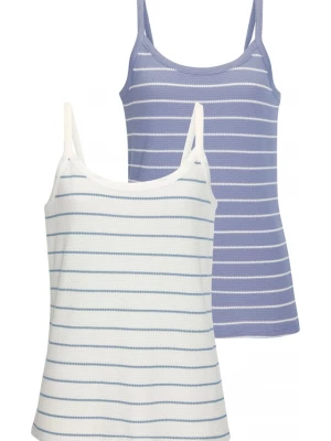 Foto van product VIVANCE Top blauw / wit