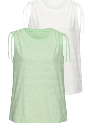 Foto van product VIVANCE Top lichtgroen / wit