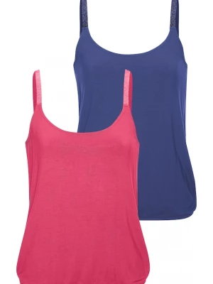 Foto van product VIVANCE Top navy / lichtroze