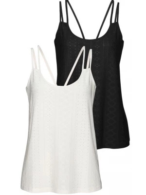 Foto van product VIVANCE Top zwart / wit