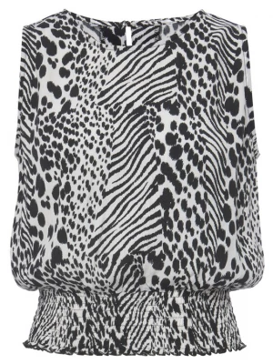 Foto van product VIVANCE Top zwart / wit