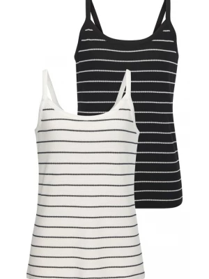 Foto van product VIVANCE Top zwart / wit