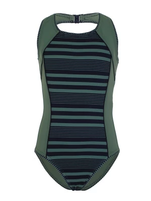 Foto van product VIVID Badpak donkerblauw / donkergroen