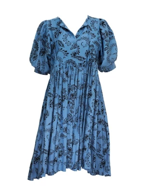Foto van product VIVID Jurk blauw denim / zwart