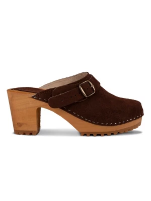 Foto van product Vivisence Clogs 'B0003' donkerbruin