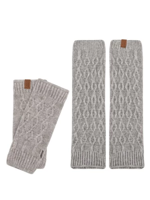 Foto van product Vivisence Handschoenen met korte vingers '7300 Set' grijs