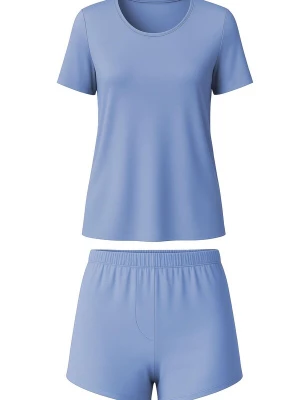 Foto van product Vivisence Pyjama '2042' lichtblauw
