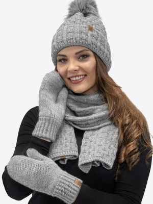 Foto van product Vivisence Vingerhandschoenen '7015R' lichtgrijs