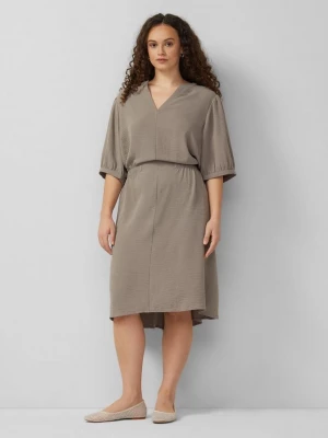 Foto van product Vloeiende jurk QS bruin
