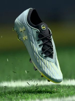 Foto van product Voetbalschoenen voor harde ondergrond Under Armour lichtgroen