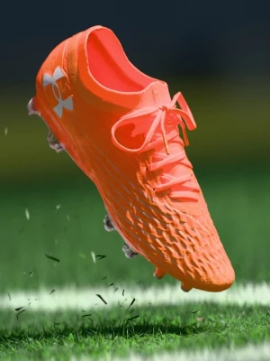 Foto van product Voetbalschoenen voor harde ondergrond Under Armour oranje