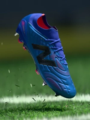 Foto van product Voetbalschoenen voor zachte ondergrond New Balance blauw