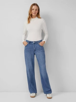Foto van product Vriend Beth / Relaxed Fit / Halfhoog / Rechte pijp s.Oliver blauw