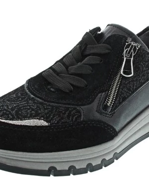 Foto van product WALDLÄUFER Sportieve veterschoen antraciet / zwart / zilver Waldlaufer