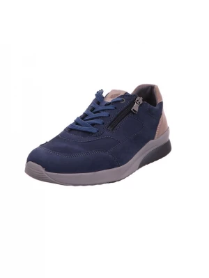 Foto van product WALDLÄUFER Veterschoen 'K-Fabian' donkerblauw / taupe Waldlaufer