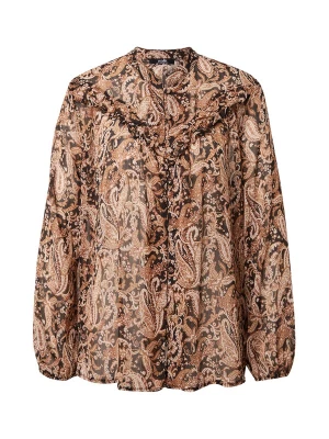 Foto van product Wallis Curve Blouse bruin / lichtbruin / zwart