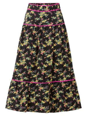 Foto van product Warehouse Rok geel / groen / pink / zwart
