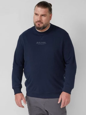 Foto van product Warm sweatshirt met logo-illustratie s.Oliver blauw