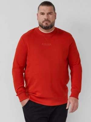 Foto van product Warm sweatshirt met logo-illustratie s.Oliver rood