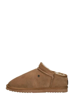 Foto van product Warmbat Huisschoen 'Conner' cognac