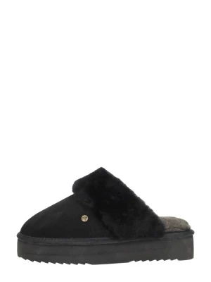 Foto van product Warmbat Huisschoenen 'Flurry Plateau' zwart