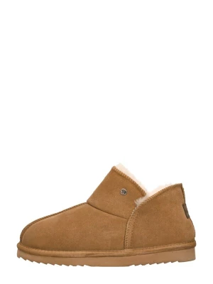 Foto van product Warmbat Huisschoenen 'Willow' cognac