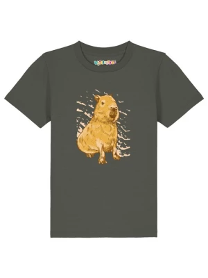 Foto van product watabout.kids Shirt 'Capybara' geel / mosterd / kaki