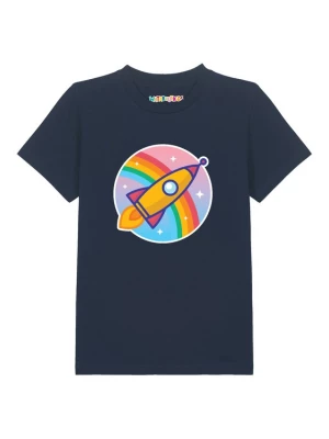 Foto van product watabout.kids Shirt 'Cartoon Rakete' navy / oranje / rosa / rood